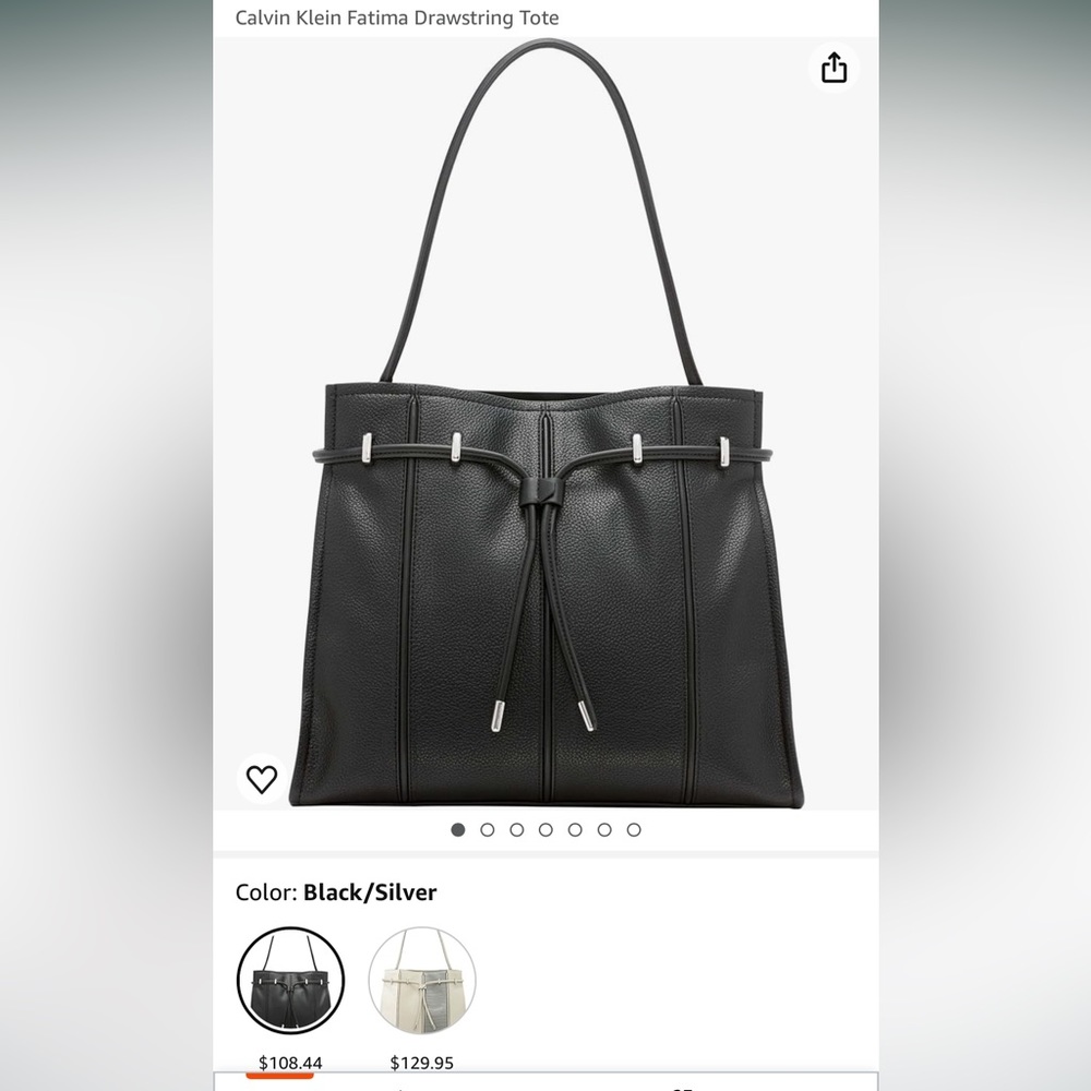 Calvin Klein Drawstring tote